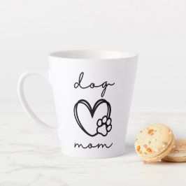 CANECA DE CAFÉ LATTE CÃO MÃE ÚLTIMO SORTE
