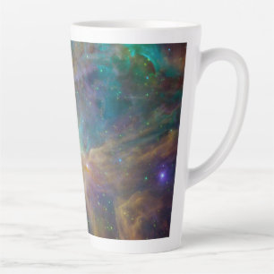 Caneca De Café Latte Caos no Coração de Orion Spitzer Hubble Composto