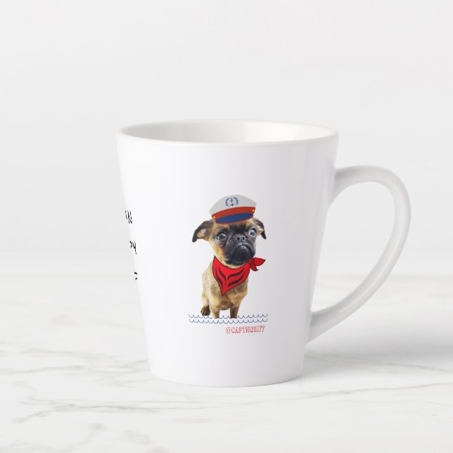 Caneca De Café Latte Capitão Griff Mug (Direita)