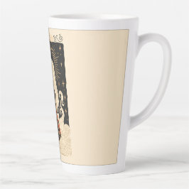 Caneca De Café Latte Capricórnio Celestial de Mug Latte Grande