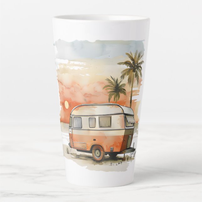 Caneca De Café Latte Caravana (Frente)