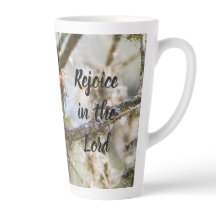 Cardinal Personalizado Latte Mug