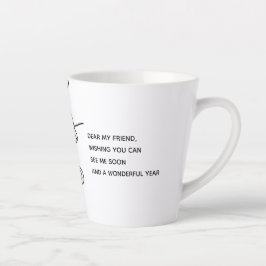 Caneca De Café Latte Caro amigo