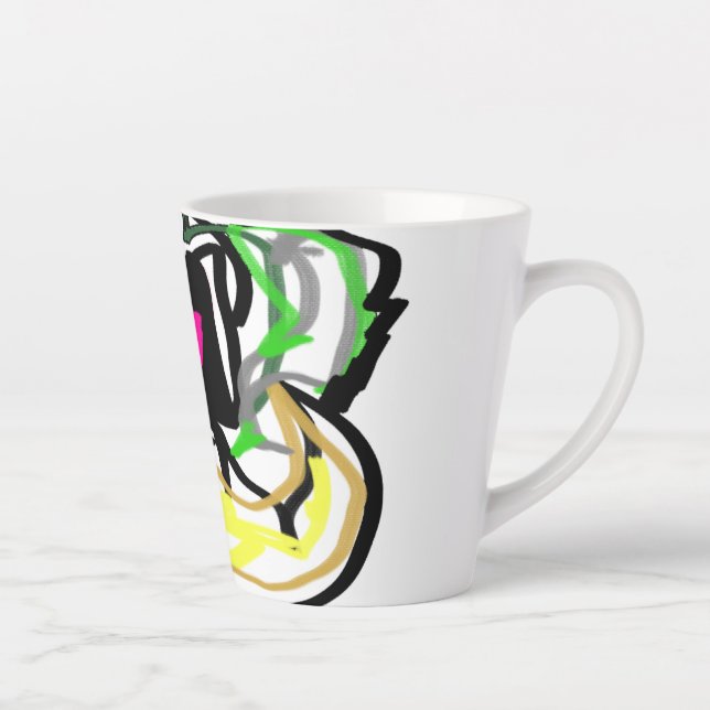 Caneca De Café Latte Casa Chihuahua (Direita)