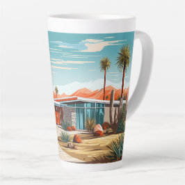 Caneca De Café Latte Casa Moderna do Século médio #239