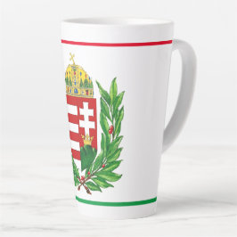 Caneca De Café Latte Casaco de armas Hungria presentes em Budapeste