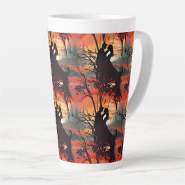 Caneca De Café Latte Casal Apaixonado 
