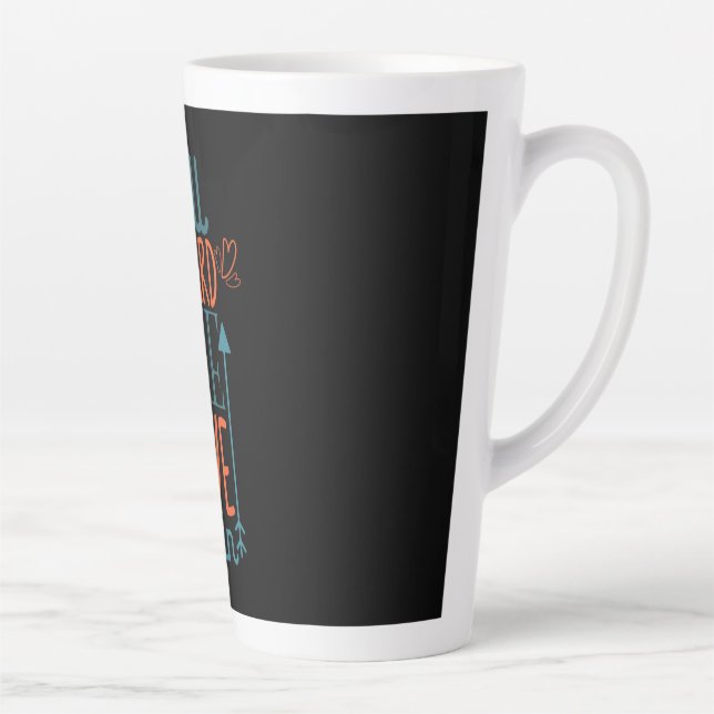 Caneca De Café Latte Casal Presente A Bordo Do Comboio Do Amor (Direita)