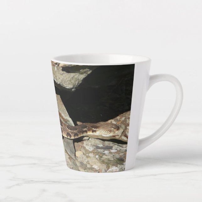 Caneca De Café Latte Cascavel no Parque Nacional de Shenandoah (Direita)