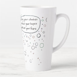 Caneca De Café Latte Cat Hopes