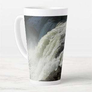Caneca De Café Latte Cataratas de Ohiopyle na Pensilvânia