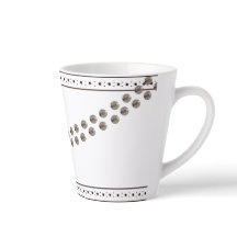 Cavalos por figdewdrop Caneca Pequena de Latte