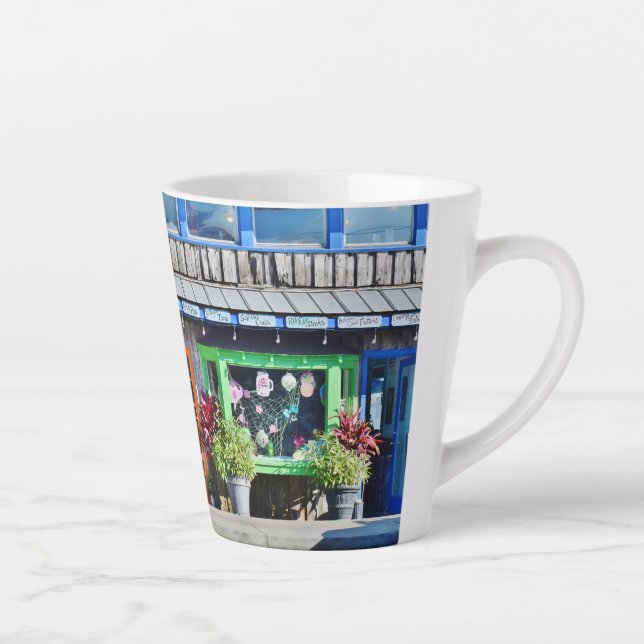 Caneca De Café Latte Cedar Key Compra Latte Mug (Direita)