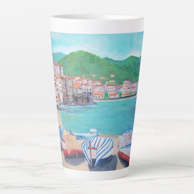 Caneca De Café Latte Cefalu, Latte Mug (Frente)