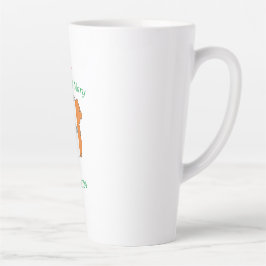 Caneca De Café Latte Celtic Wedding Latte Mug