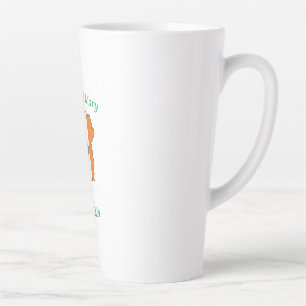 Caneca De Café Latte Celtic Wedding Latte Mug