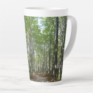 Caneca De Café Latte Centennial Wooded Path II Ellicott City Maryland
