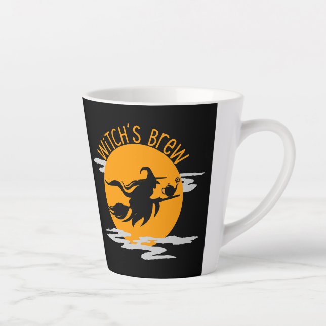 Caneca De Café Latte Chá de bruxa (Direita)