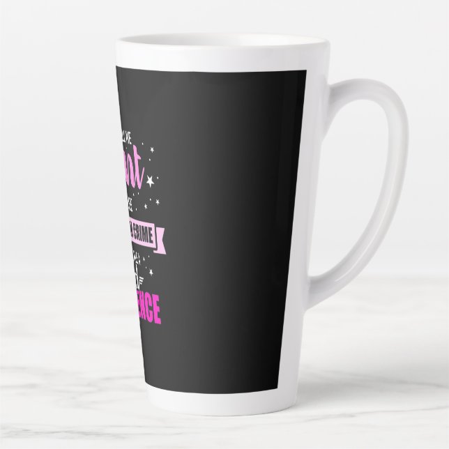 Caneca De Café Latte Chamam-Me Tia (Direita)