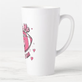 Caneca De Café Latte chapéu de caminhoneiro feminino, se puder, ataca-m