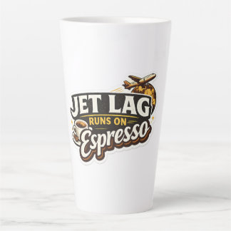 Caneca De Café Latte Chapéu Engraçado de Viagem para Amantes de Café