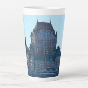 Caneca De Café Latte Chateau Frontenac, Quebec, Canadá