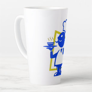 Caneca De Café Latte Chef