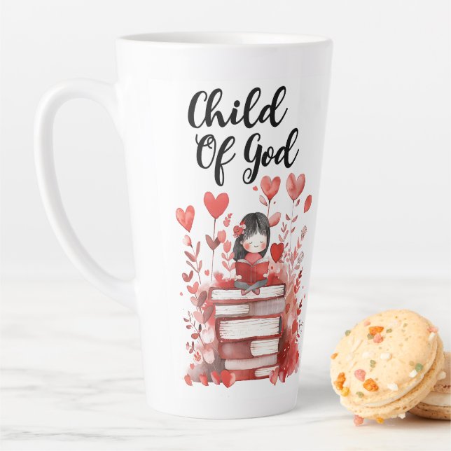 Caneca De Café Latte Child Of God (In Situ)