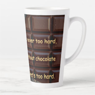 Caneca De Café Latte chocolate duro...