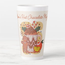 Caneca De Café Latte Chocolate Quente da Mamãe
