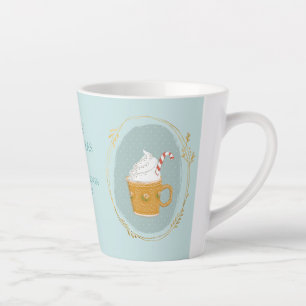 Caneca De Café Latte Chocolate Quente de Natal