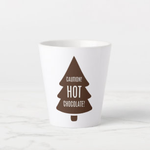 Caneca De Café Latte Chocolate quente natal Mikitiez aconchegante