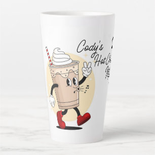 Caneca De Café Latte Chocolate Quente Personalizado