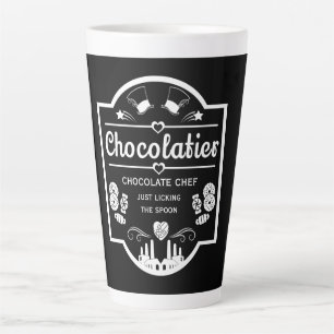 Caneca De Café Latte Chocolatier