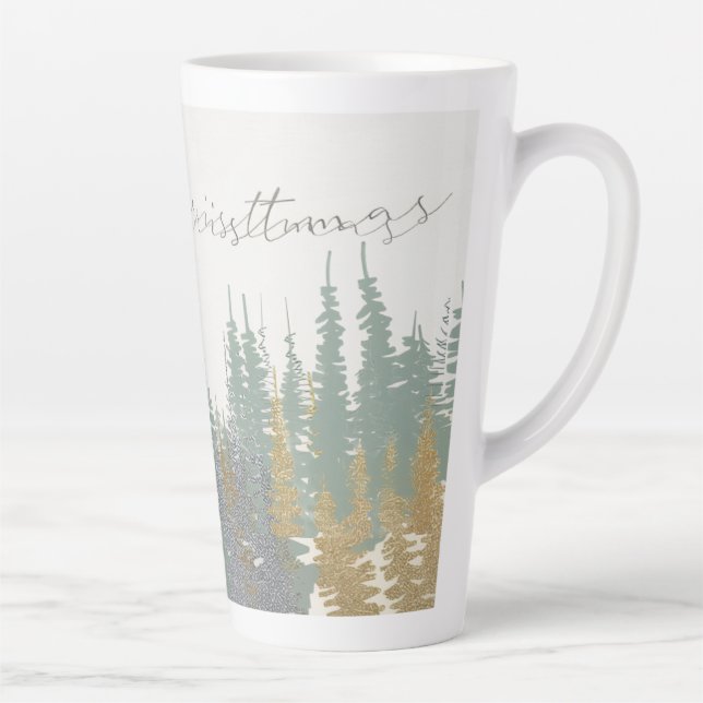 Caneca De Café Latte Chrismas Mugs  (Direita)