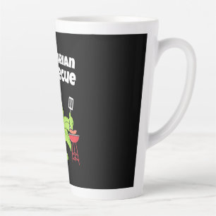 Caneca De Café Latte Churrasco Vegetariano