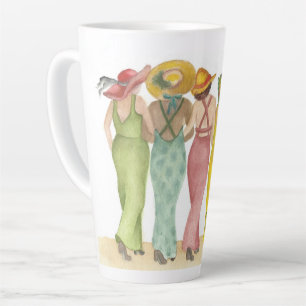 Caneca De Café Latte Cinco amigos bebezinhos em uma altura de 17"