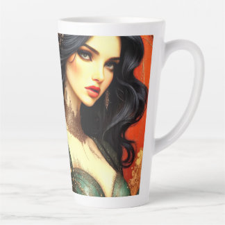 Caneca De Café Latte Cinzas à Beleza