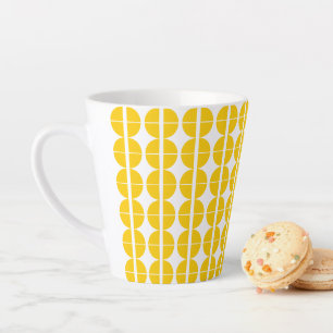 Caneca De Café Latte Círculos em Quatro