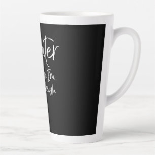 Caneca De Café Latte Citação em ação é um Palco que estou passando