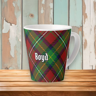 Caneca De Café Latte Clan Boyd Tartan