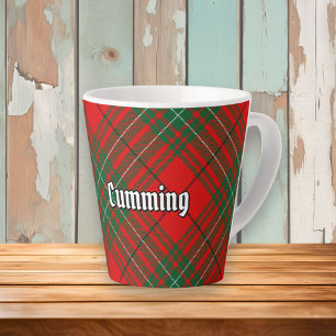 Caneca De Café Latte Clan Cumming Tartan