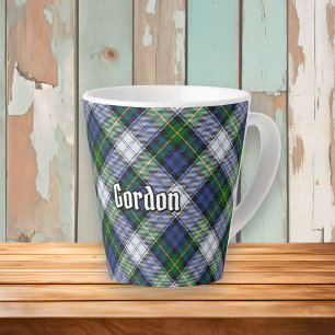Caneca De Café Latte Clan Gordon Dress Tartan Latte Mug