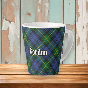 Caneca De Café Latte Clan Gordon Tartan Latte Mug