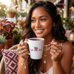 Caneca De Café Latte Clube das Meninas