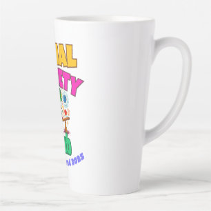 CANECA DE CAFÉ LATTE CLUBE DE ANSIEDADE SOCIAL