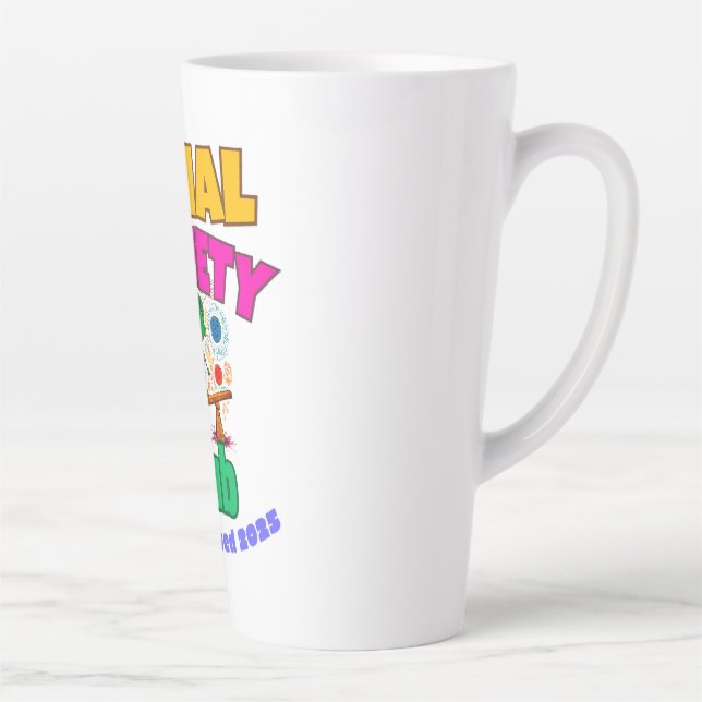 CANECA DE CAFÉ LATTE CLUBE DE ANSIEDADE SOCIAL (Direita)