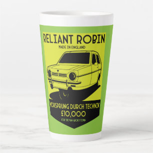 Caneca De Café Latte Clube de Proprietários de Robin Fiável