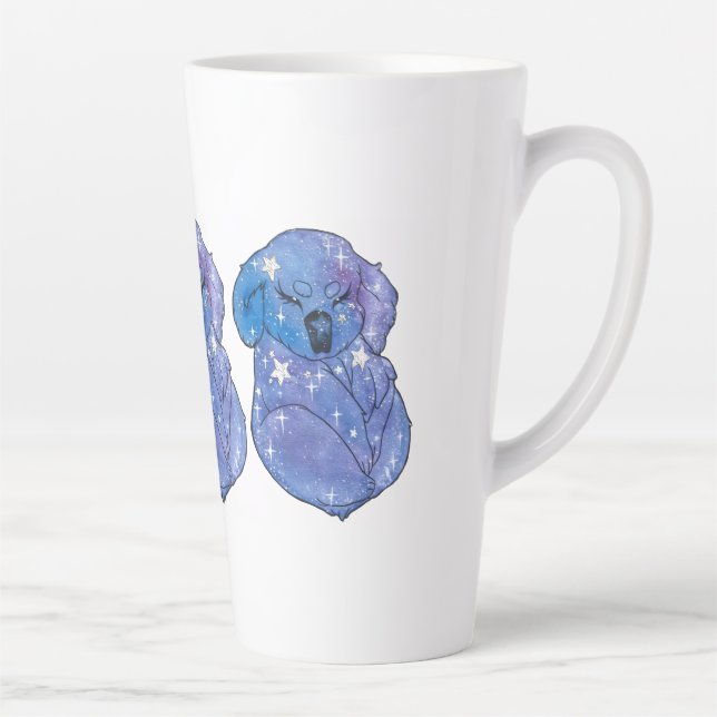 Caneca De Café Latte Coala chamado Seven (Direita)