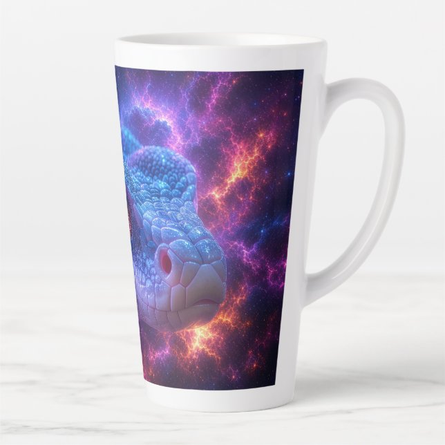 CANECA DE CAFÉ LATTE COBRA NO ESPAÇO (Direita)